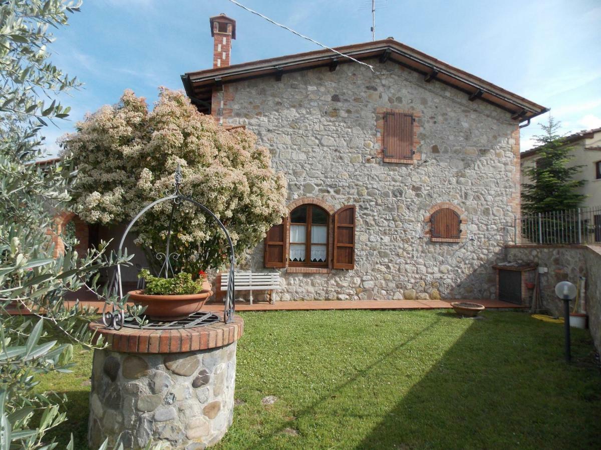 Penzion Casale Le Querciole Castiglione dʼOrcia Exteriér fotografie