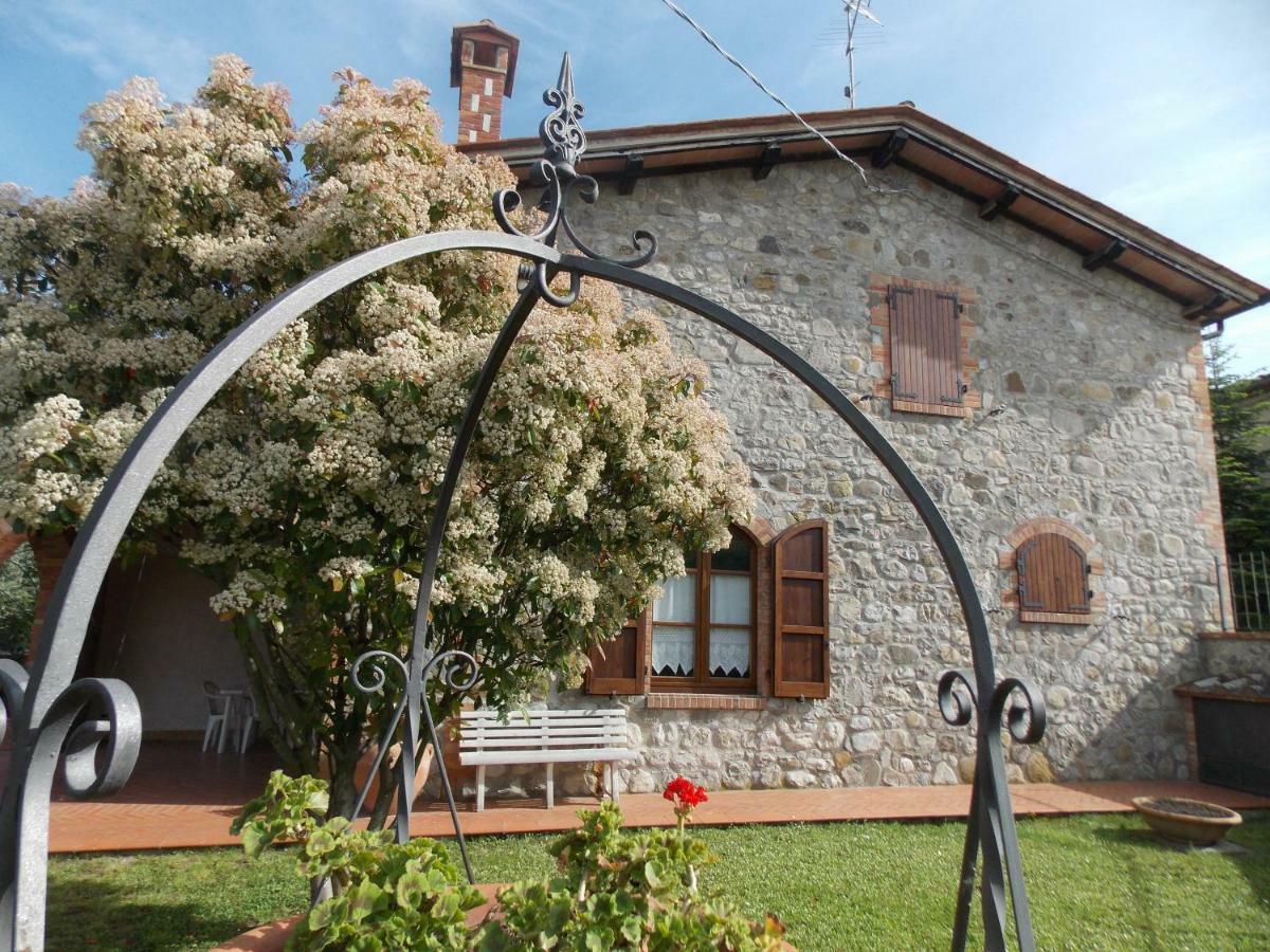 Penzion Casale Le Querciole Castiglione dʼOrcia Exteriér fotografie